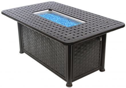 OUTDOOR PATIO 36x58 Rectange Fire pit - Series 7000