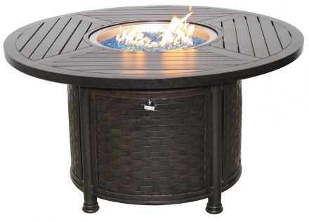 OUTDOOR PATIO 50 Inch Round Dining Fire Table - Series 4000