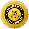 15 years warranty