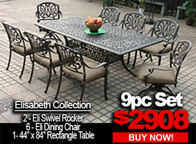 patio 9pc dining set